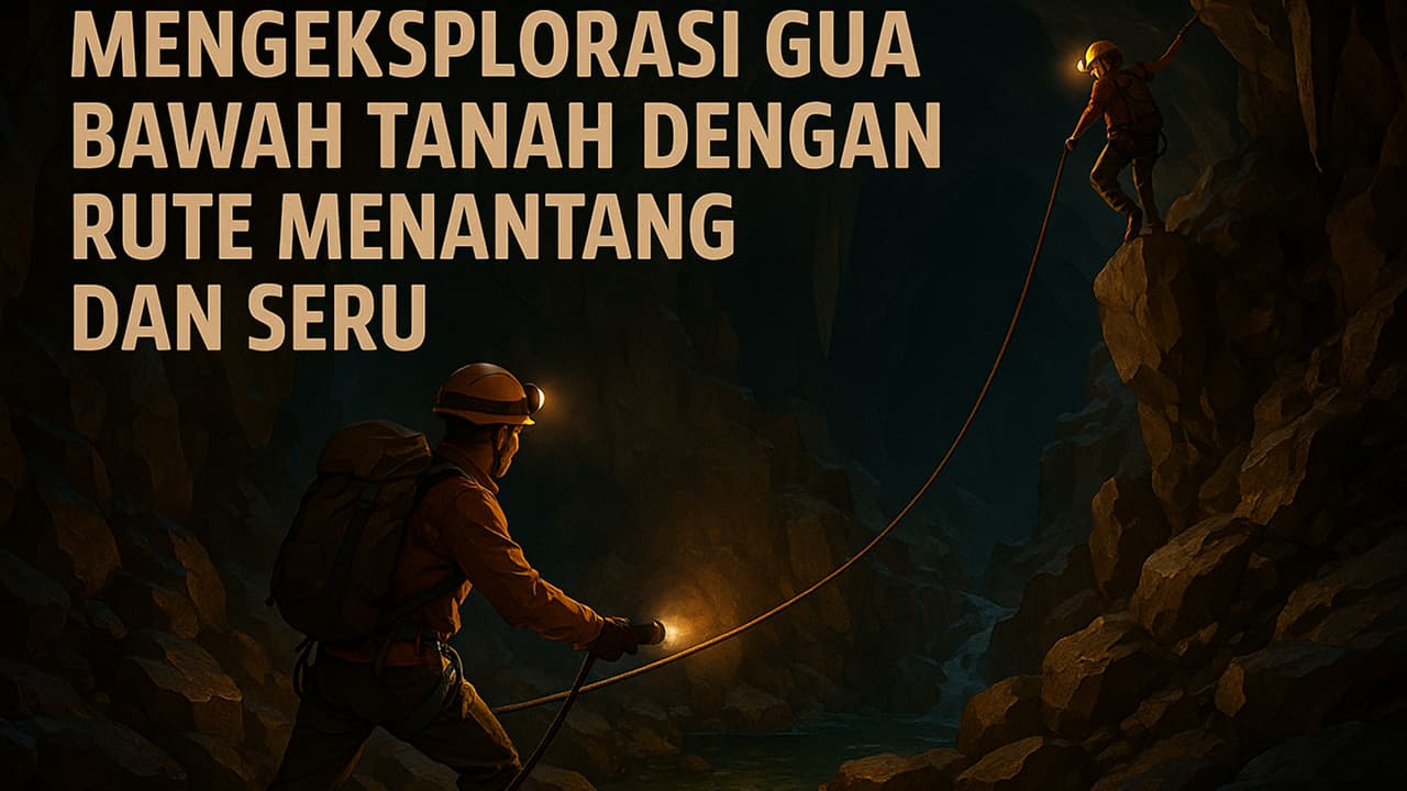 Mengeksplorasi Gua Bawah Tanah dengan Rute Menantang dan Seru