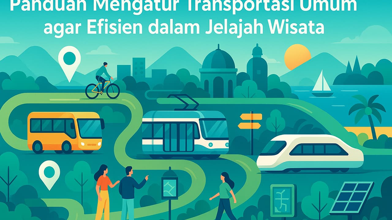 Panduan Mengatur Transportasi Umum agar Efisien dalam Jelajah Wisata