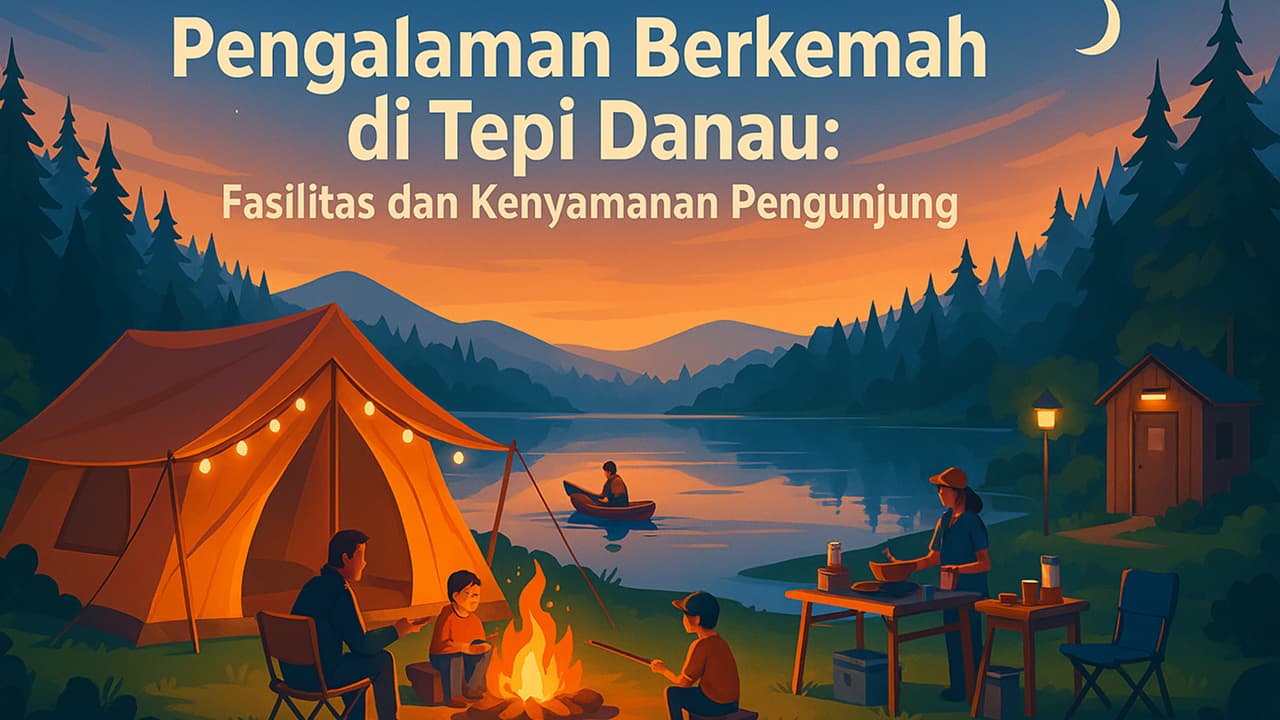 Pengalaman Berkemah di Tepi Danau: Fasilitas dan Kenyamanan Pengunjung