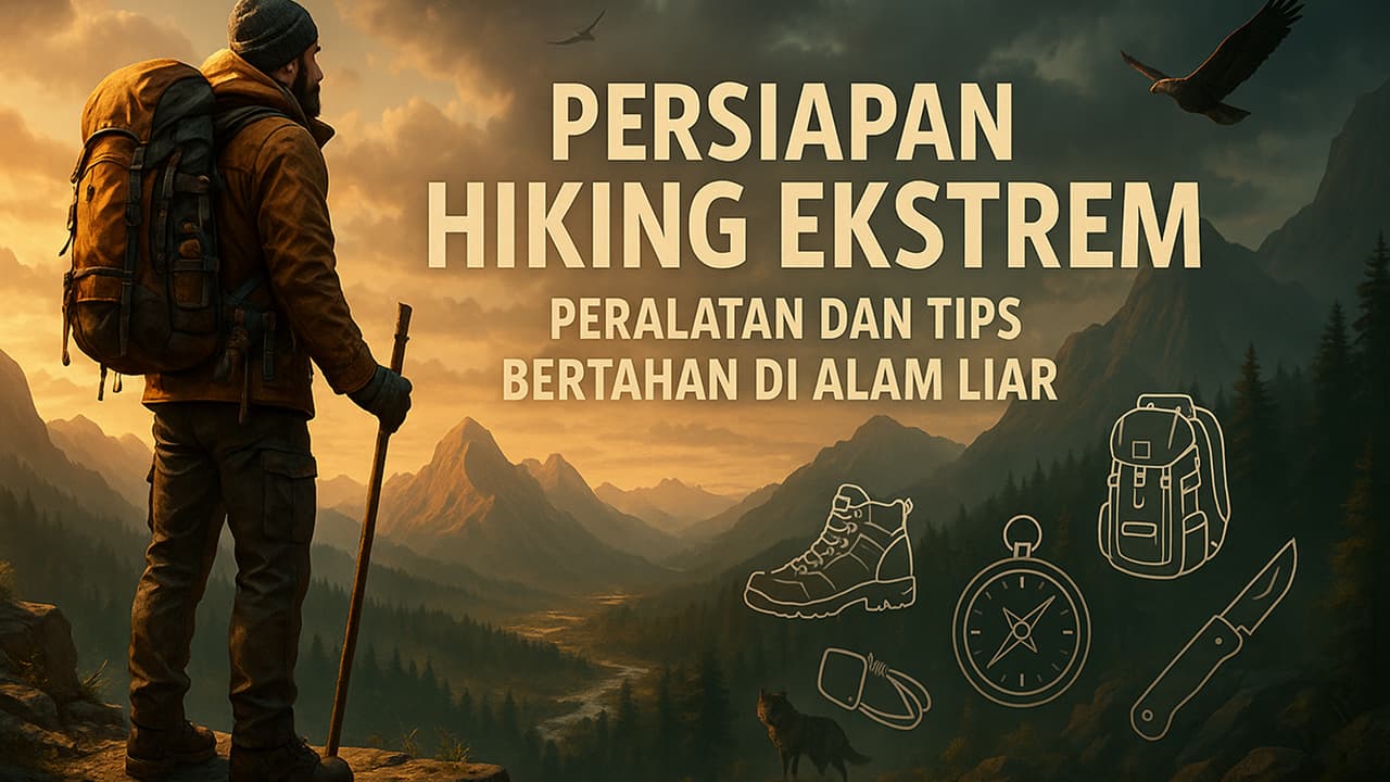 Persiapan Hiking Ekstrem: Peralatan dan Tips Bertahan di Alam Liar