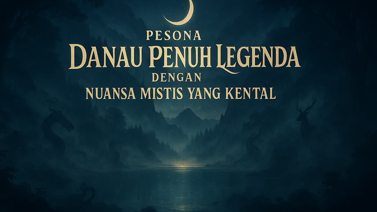 Pesona Danau Penuh Legenda dengan Nuansa Mistis yang Kental