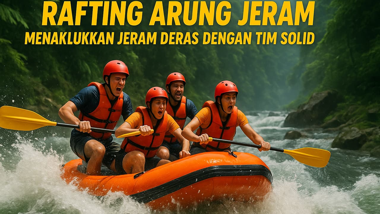 Rafting Arung Jeram: Menaklukkan Jeram Deras dengan Tim Solid