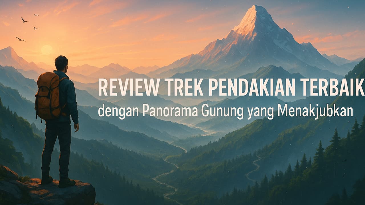 Review Trek Pendakian Terbaik dengan Panorama Gunung yang Menakjubkan