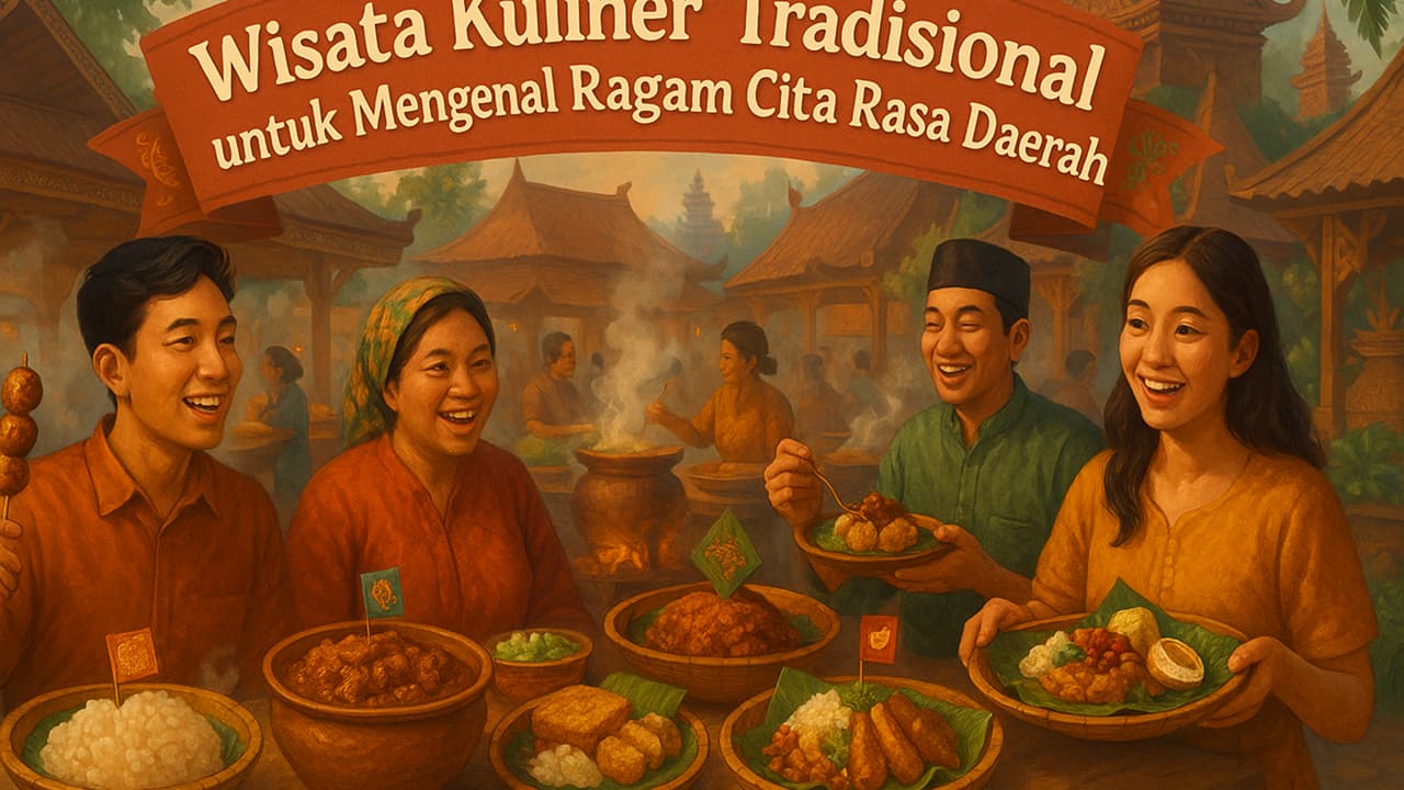 Wisata Kuliner Tradisional untuk Mengenal Ragam Cita Rasa Daerah